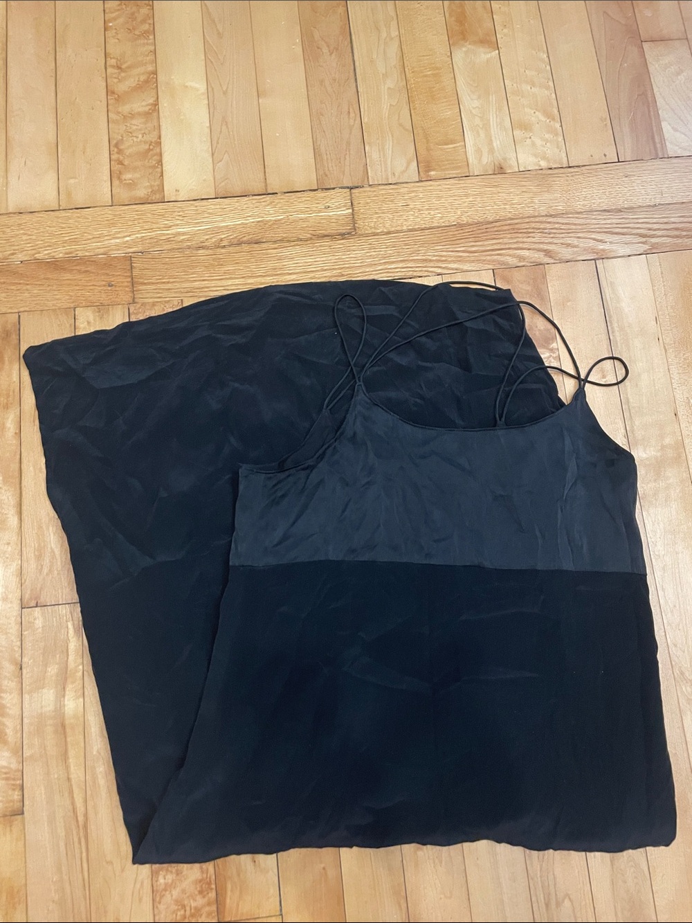 Madewell Black Slip Dress